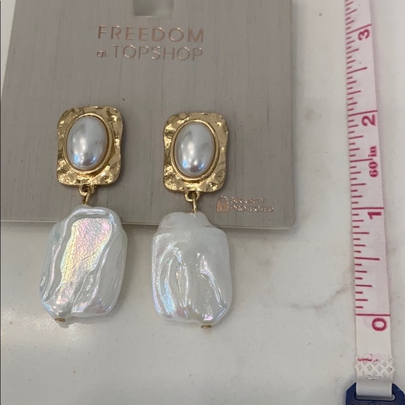 ▪️TOP-SHOP Pearl Earrings ✨ - Picture 4 of 5
